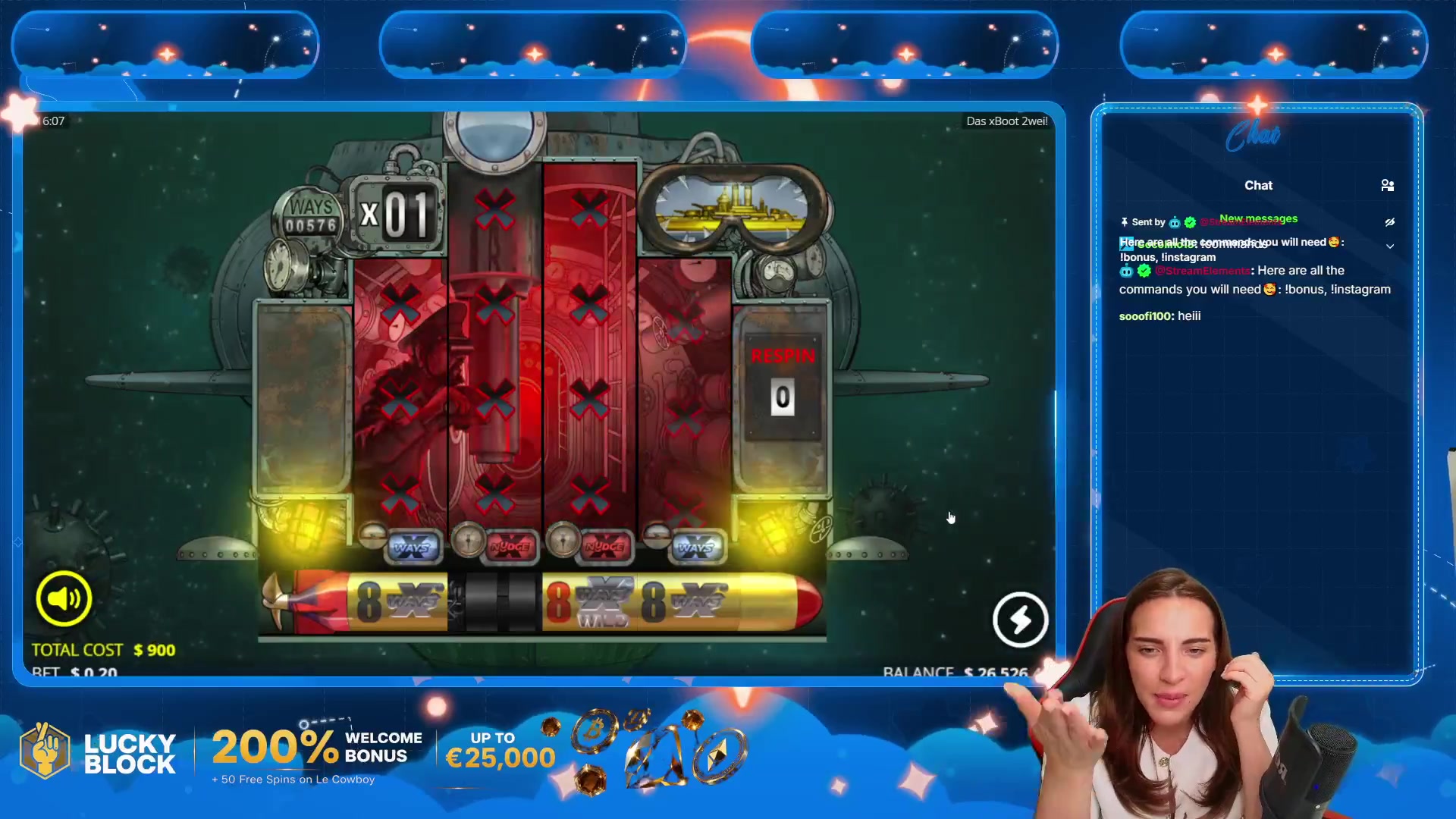 Das xBoot 2wei!: $11,999.80 win (13.33x)