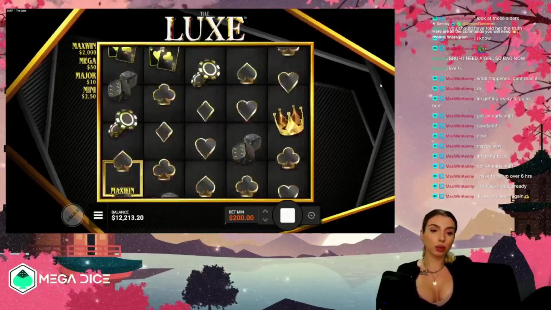 The Luxe: $2,000.00 win (10x)