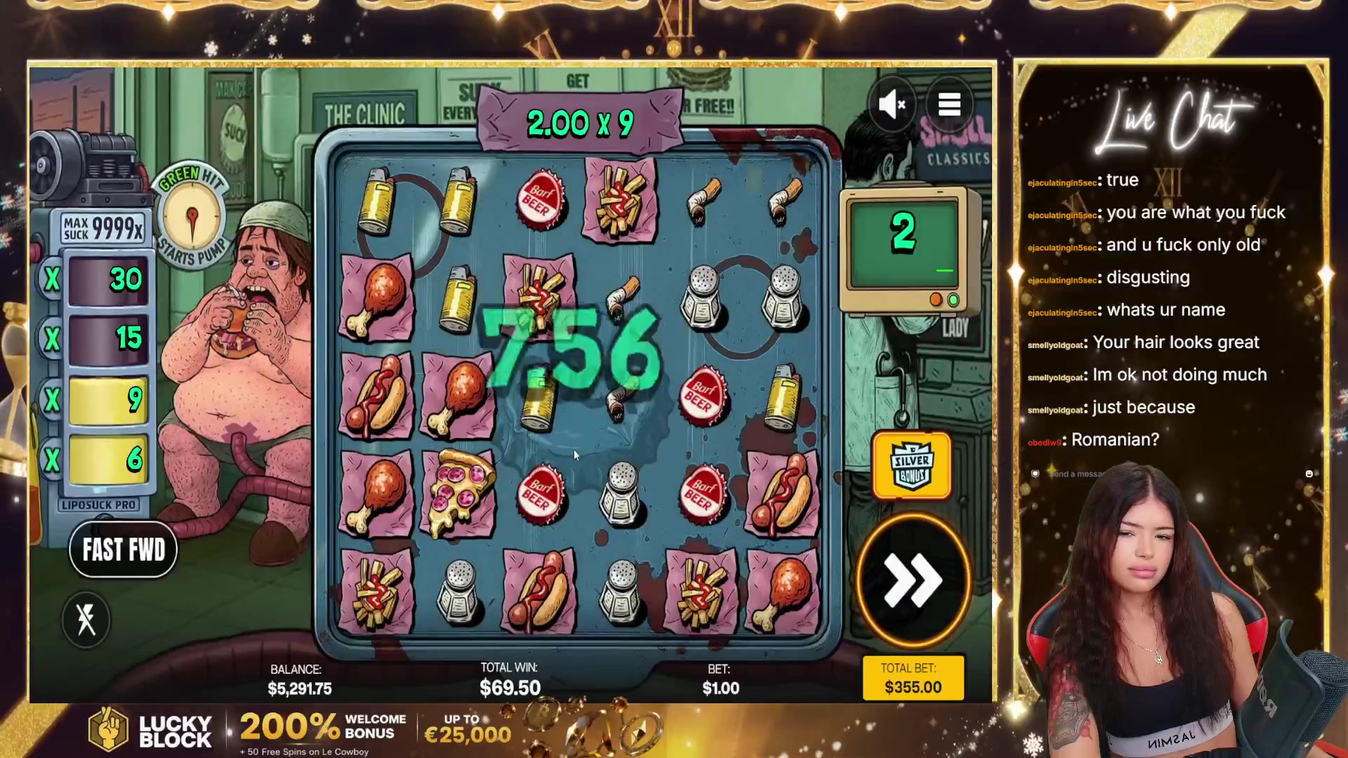 Unidentified slot: $3,520.00 win (17.6x)