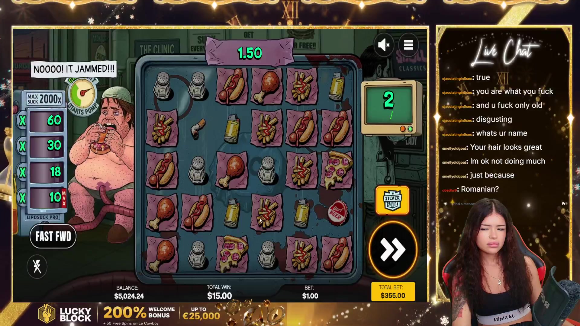 Unidentified slot: $4,263.00 win (21.31x)