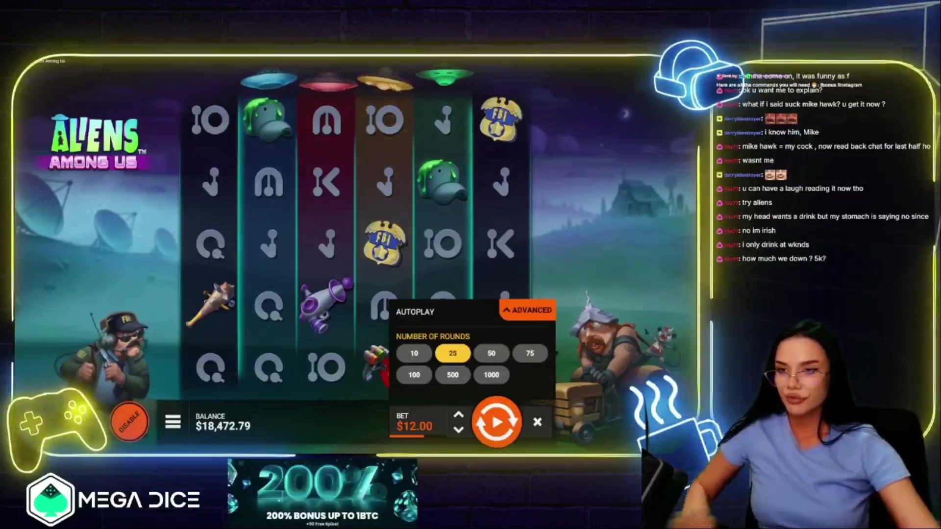 Aliens Among Us: $9,727.80 win (16.21x)