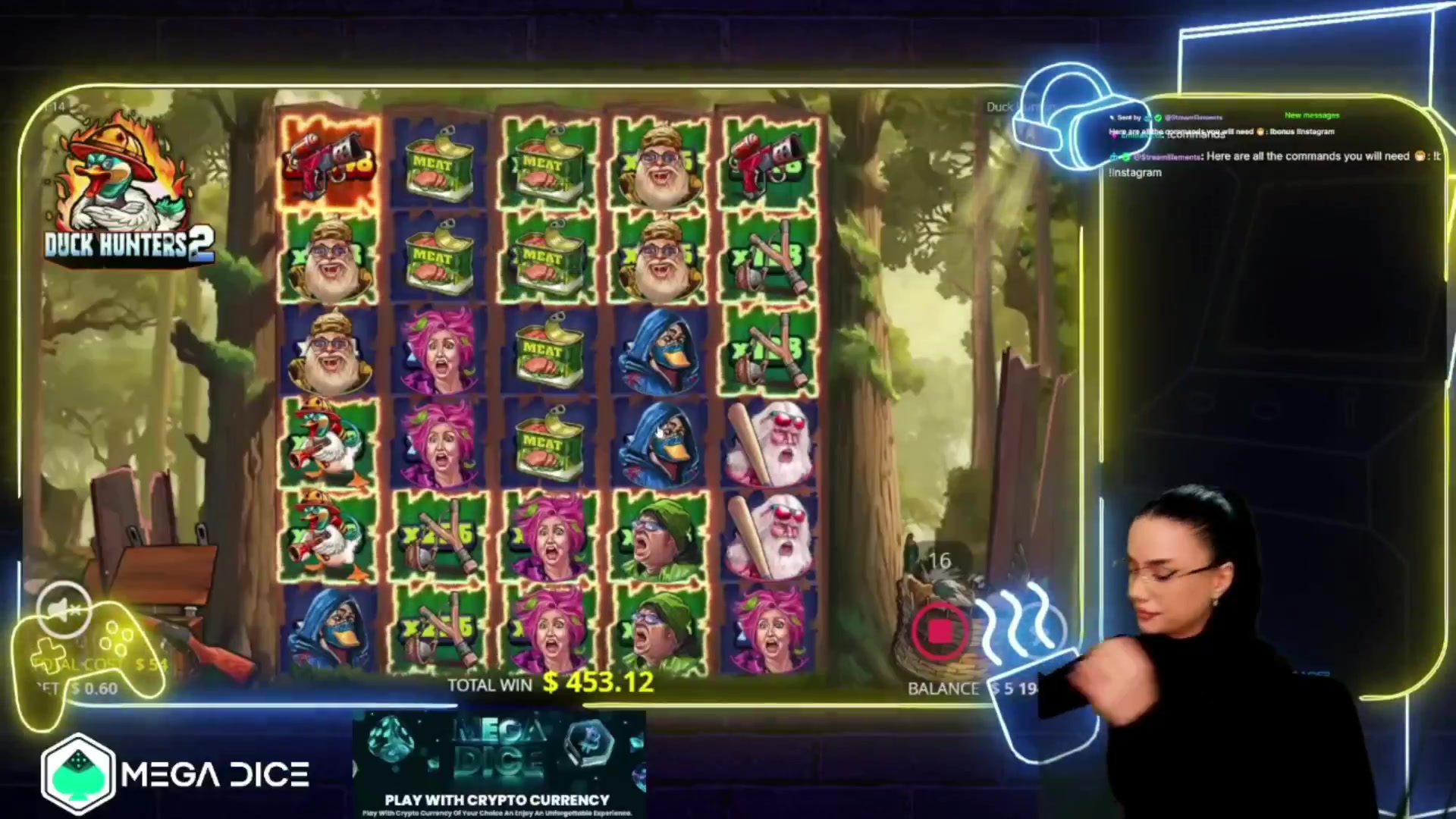 Duck Hunters 2: $652.80 win (12.09x)