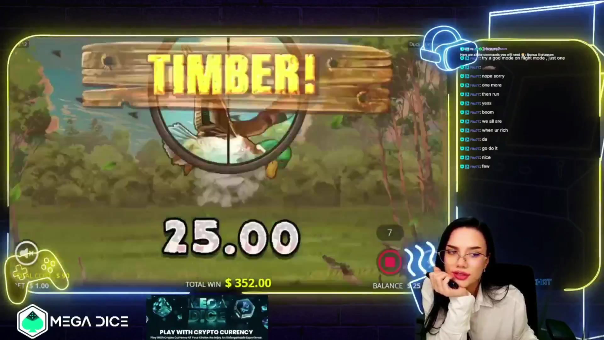 Duck Hunters 2: $5,824.00 win (64.71x)