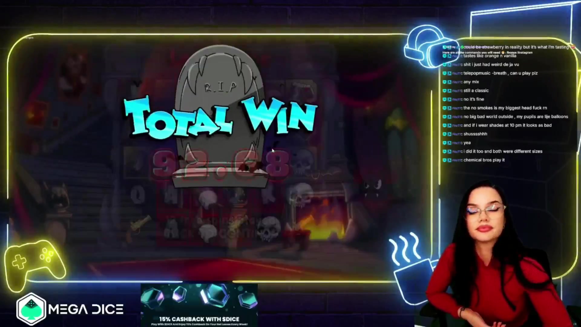 Le Vampire: $2,152.64 win (5.38x)