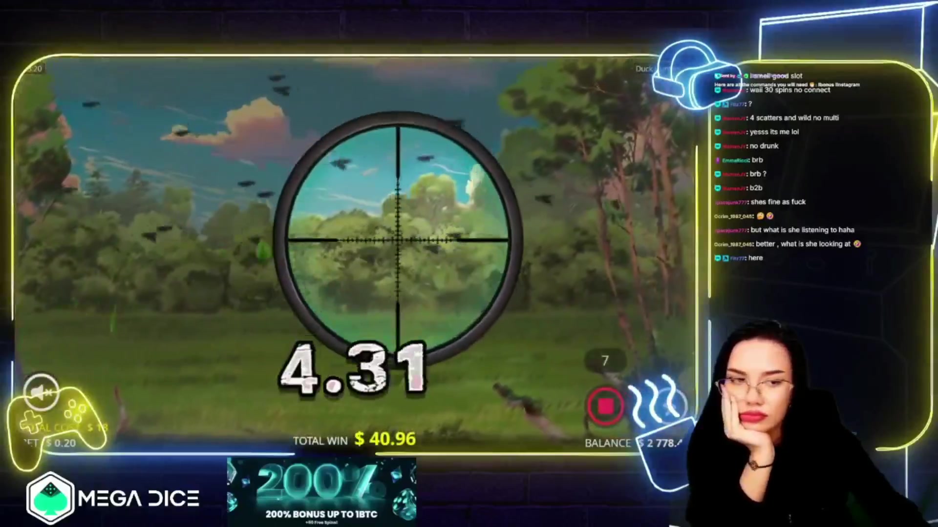 Duck Hunters 2: $1,020.80 win (56.69x)