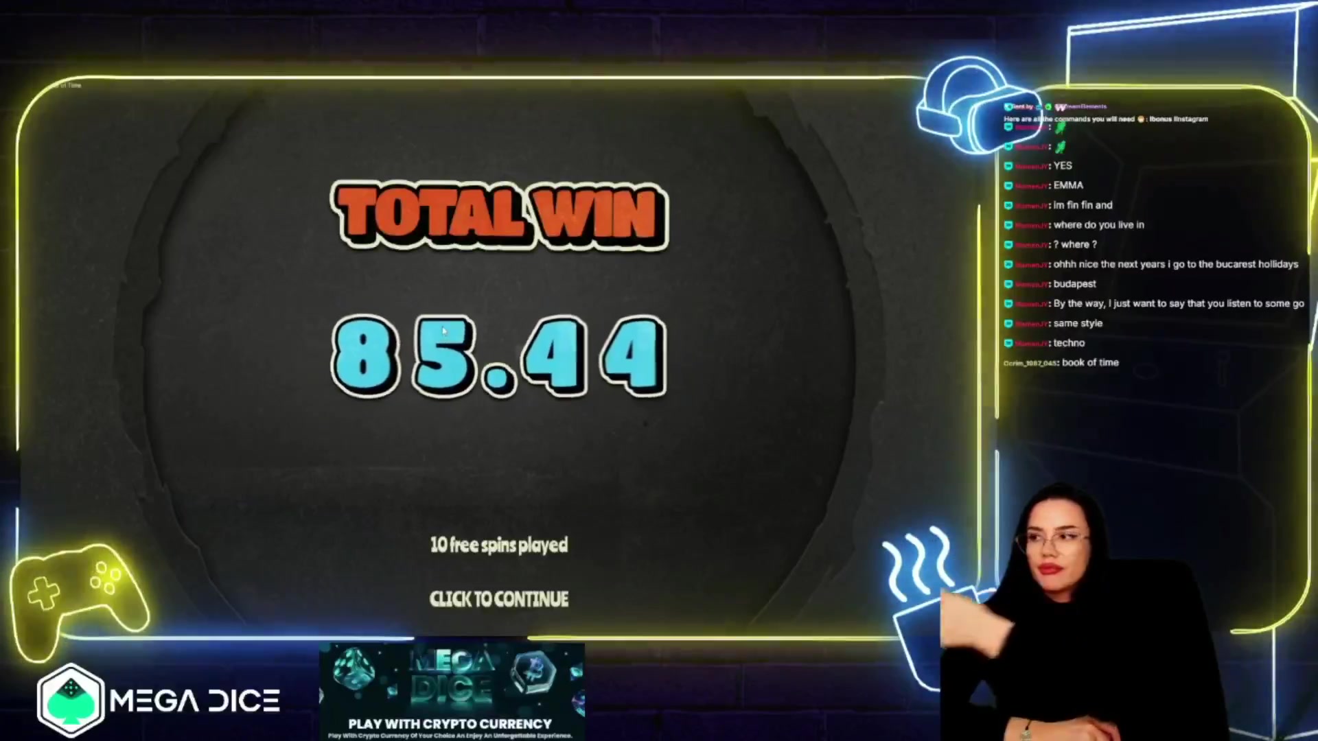 Book of Time: $1,568.14 win (5.6x)