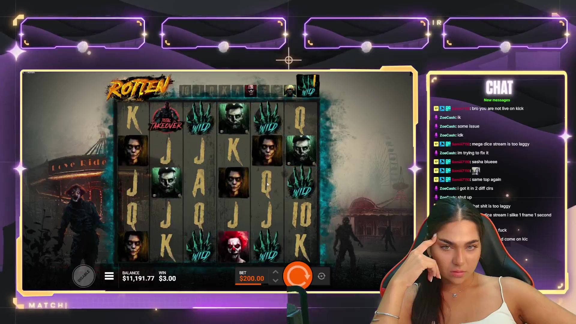 Rotten: $14,000.00 win (69.99x)