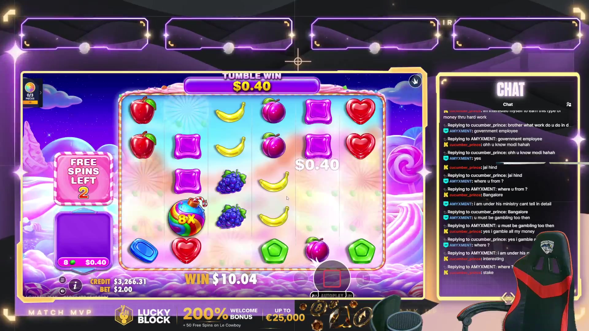Unidentified slot: $11,245.50 win (40.17x)