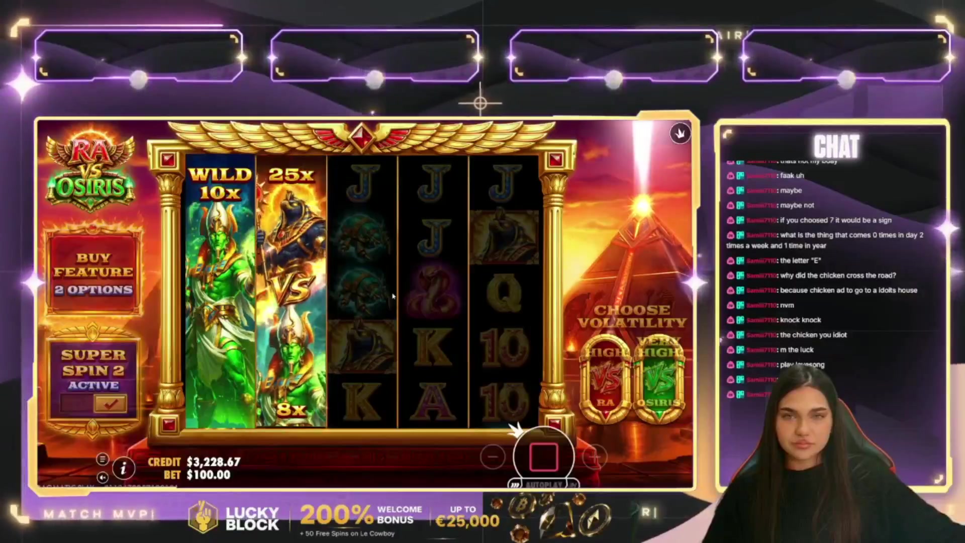 Ra vs Osiris: $2,465.00 win (24.65x)