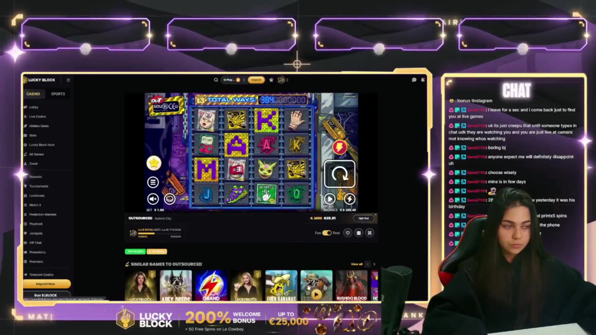 Outsourced: $912.70 win (10.14x)