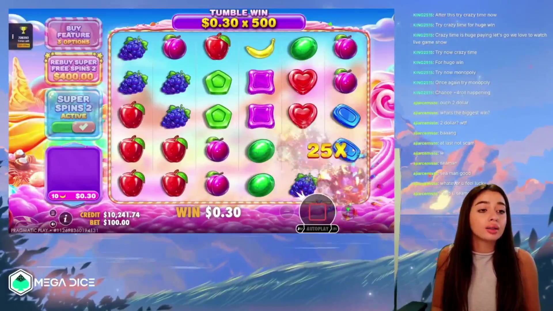 Clip: Sweet Bonanza 2500