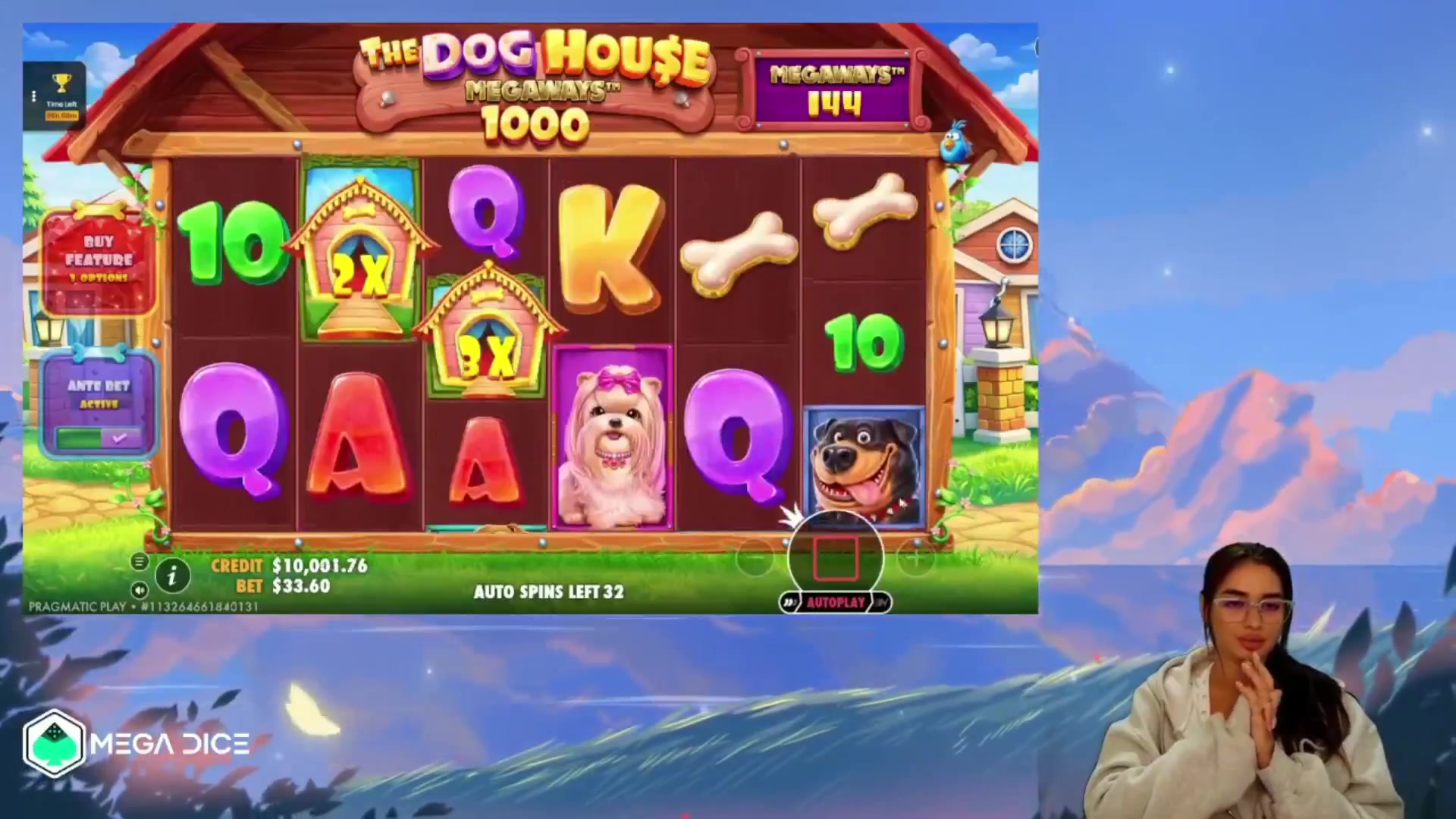 The Dog House Megaways 1000: $1,680.00 win (50.01x)