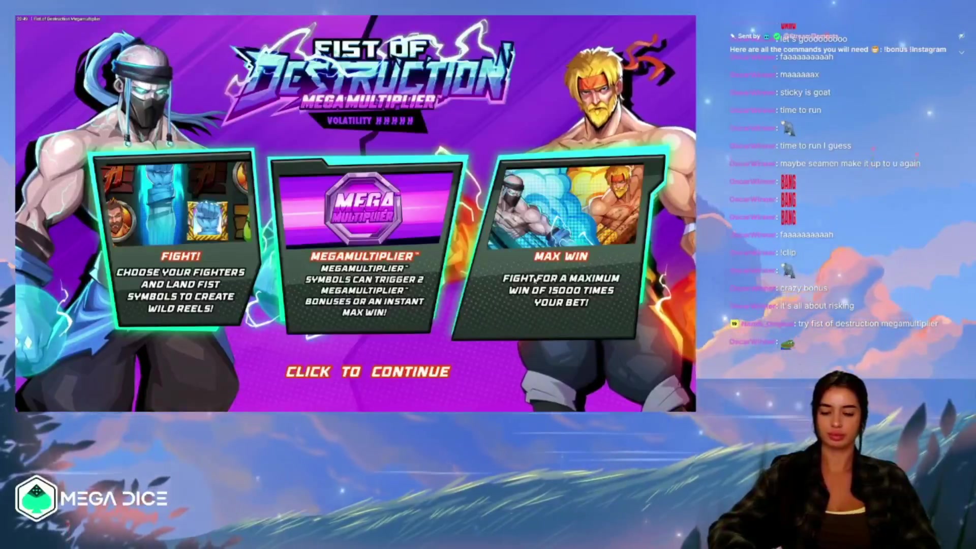 Fist of Destruction Megamultiplier: $5,289.92 win (12.02x)