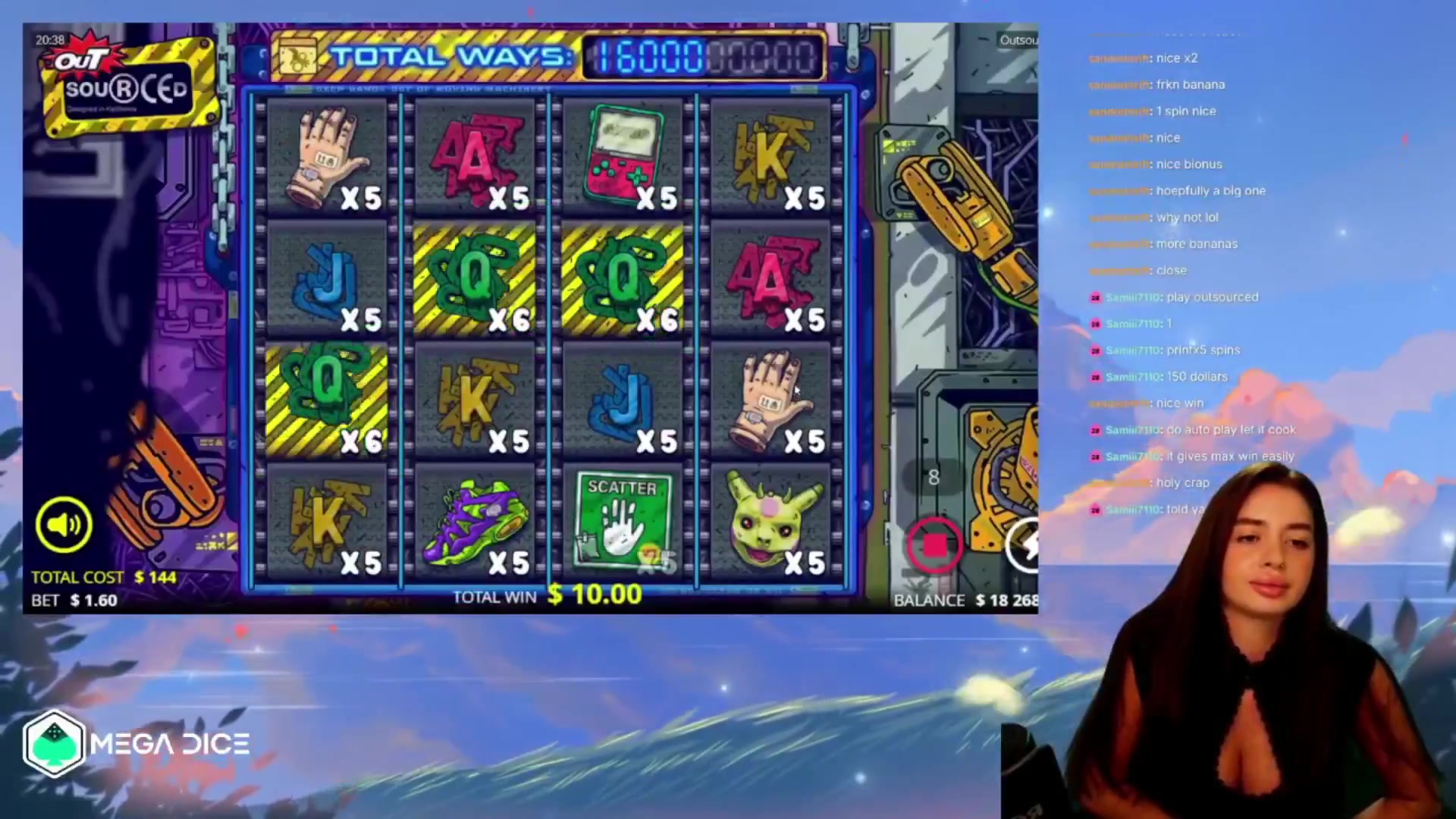 Outsourced: $1,446.00 win (10.04x)