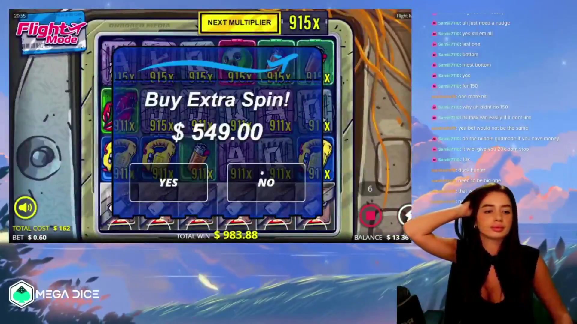Flight Mode: $1,586.64 win (9.79x)