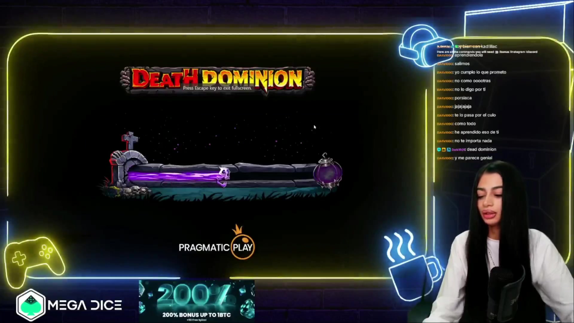 Death Dominion: $21,260.00 win (42.52x)