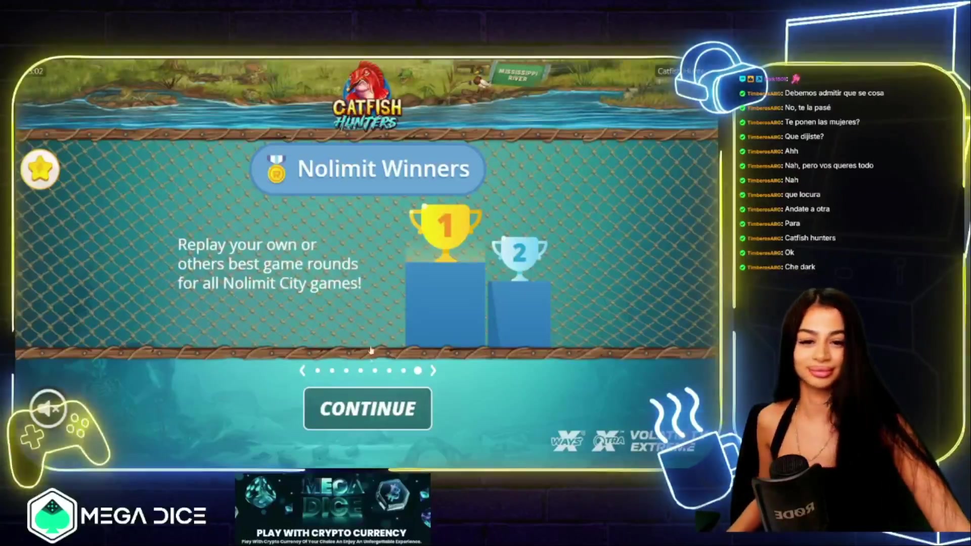 Catfish Hunters: $10,240.00 win (25.59x)