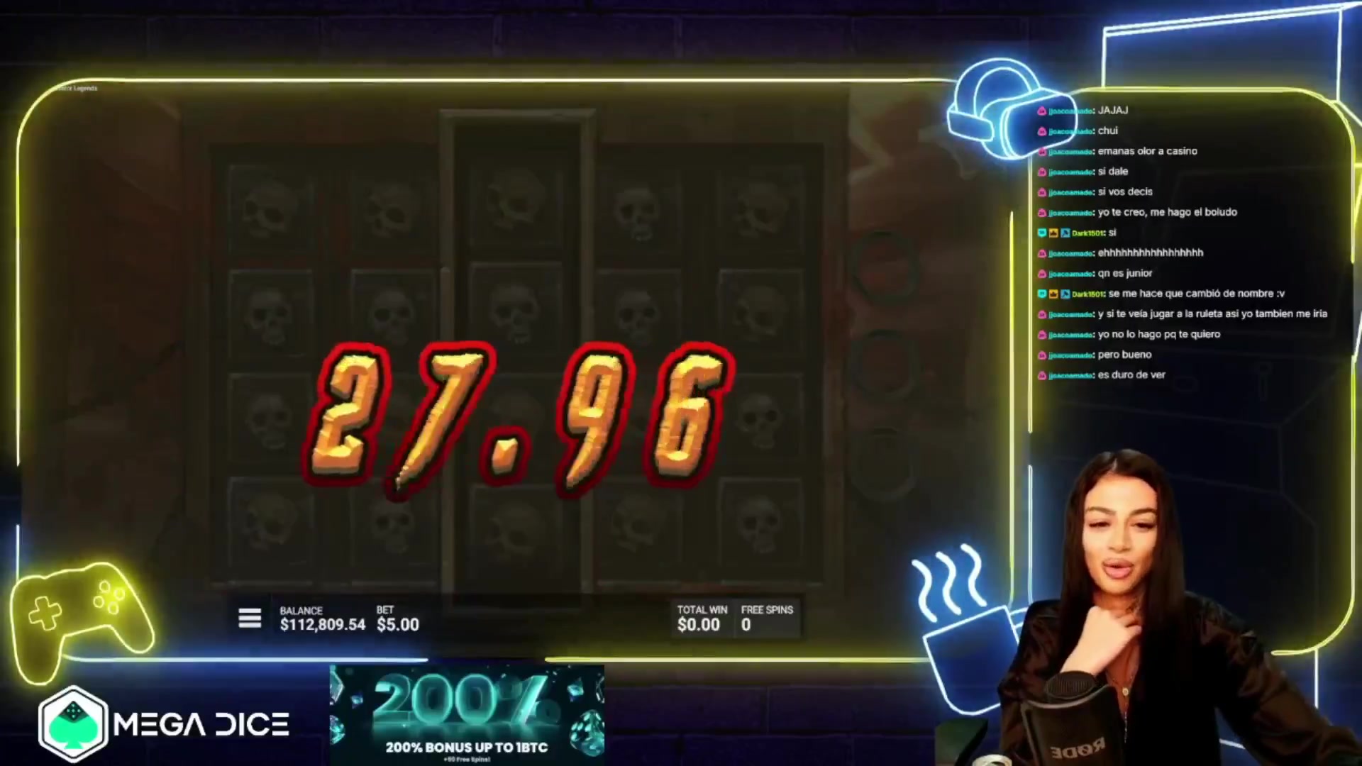 Gladiator Legends: $15,345.00 win (7.67x)