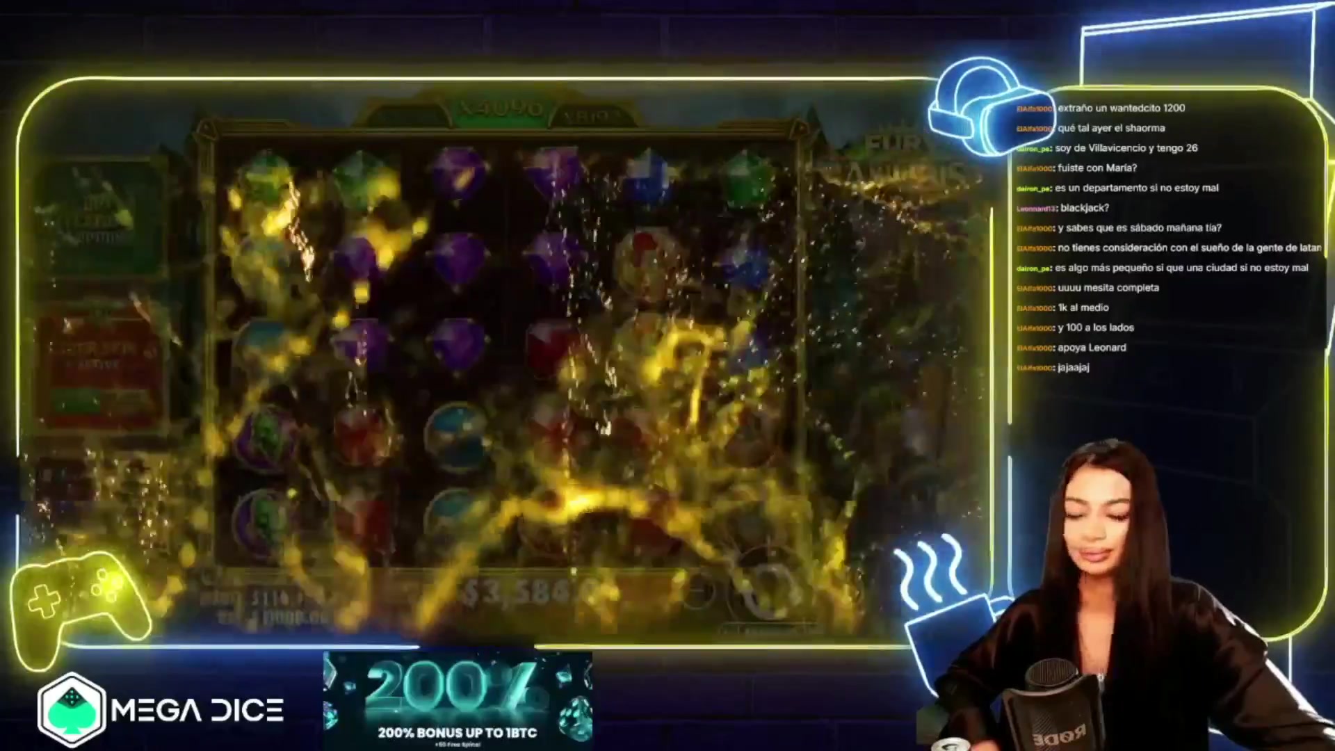 Fury of Anubis: $6,553.60 win (6.55x)