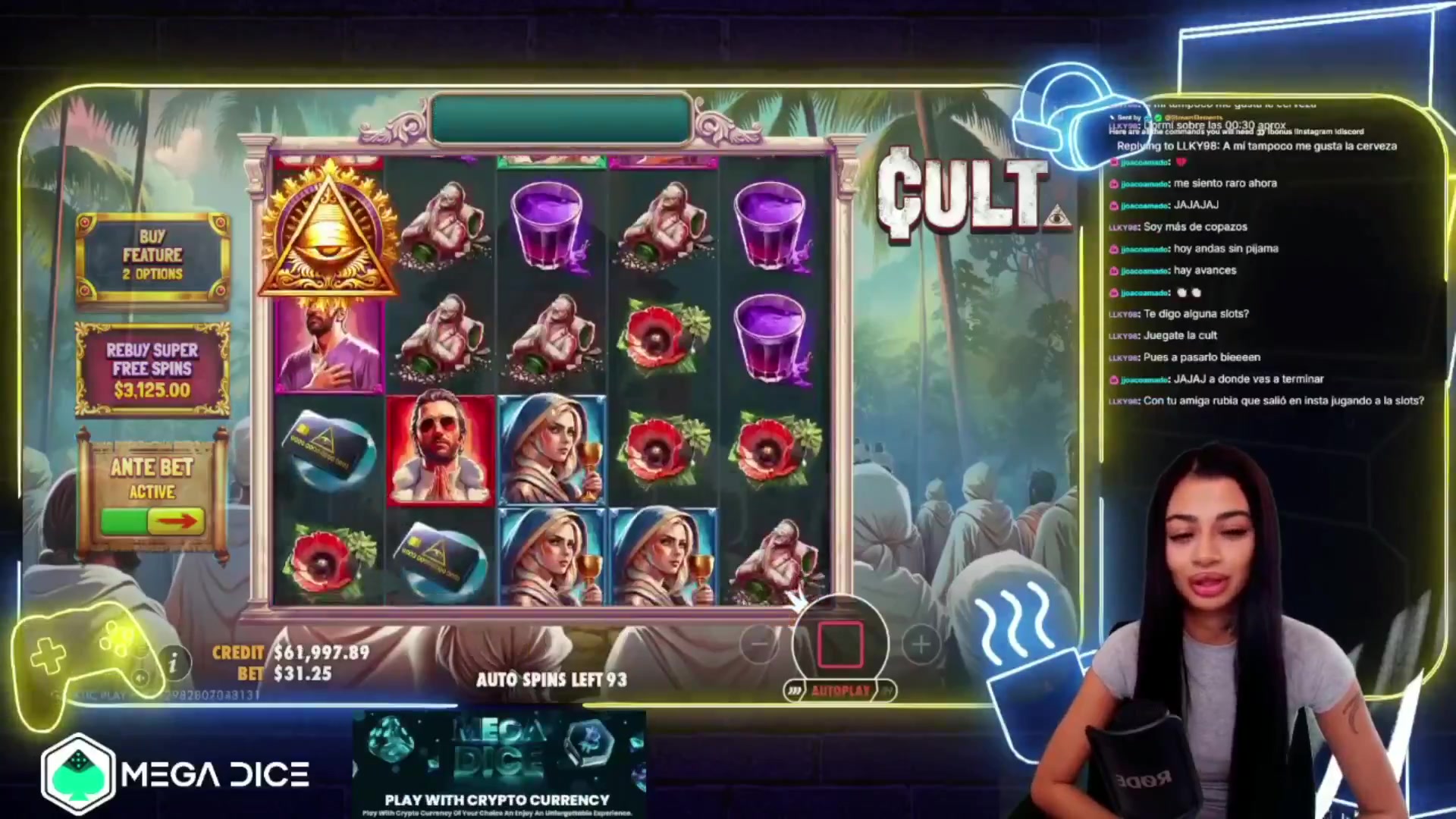 Cult: $1,261.25 win (40.35x)