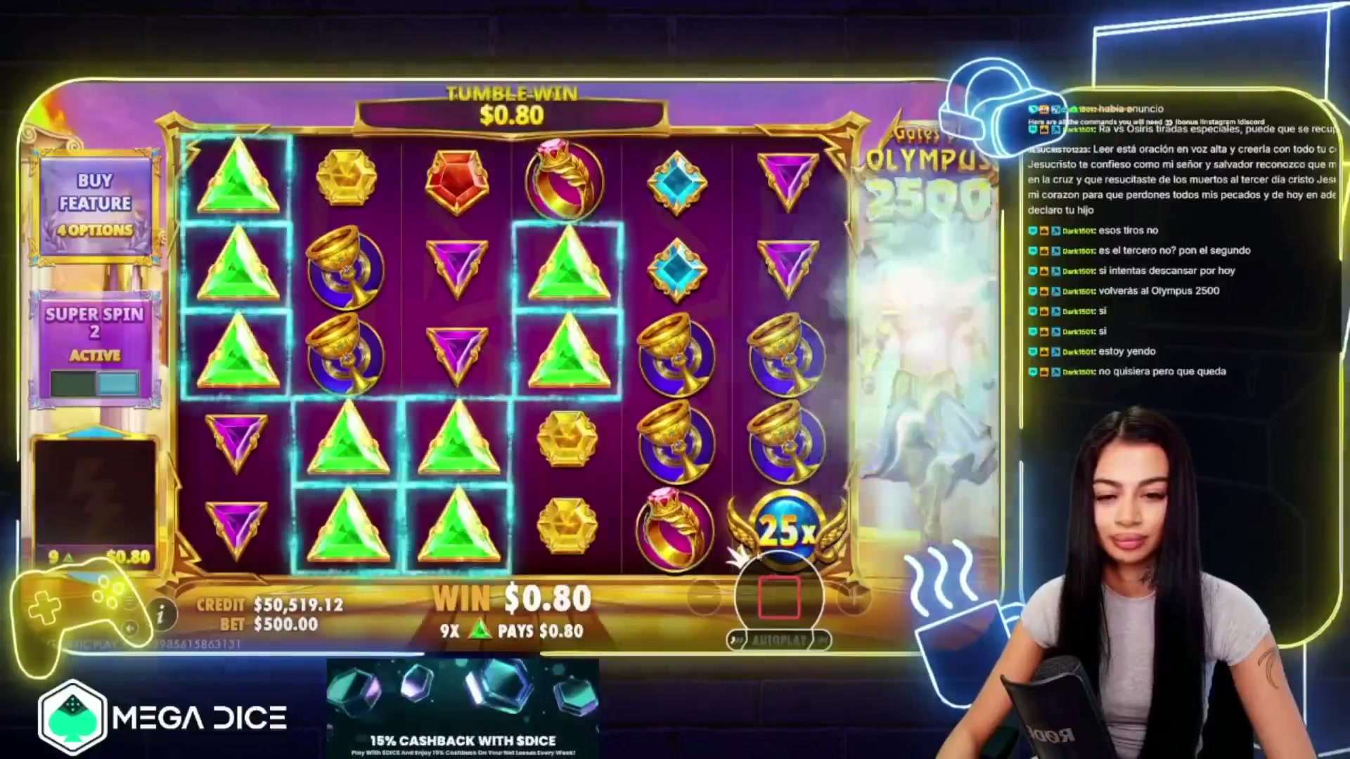 Gates of Olympus 2500: $17,745.00 win (35.48x)