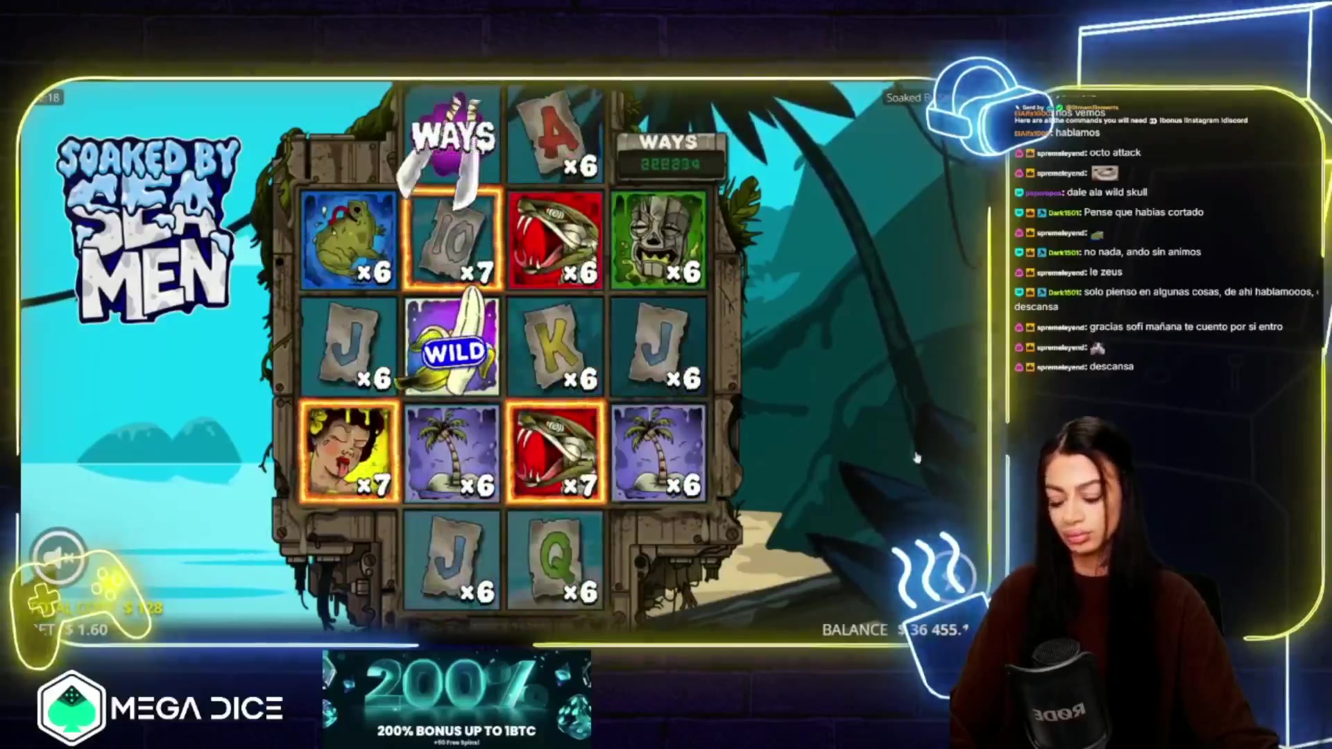 Soaked by Seamen: $1,472.64 win (11.5x)