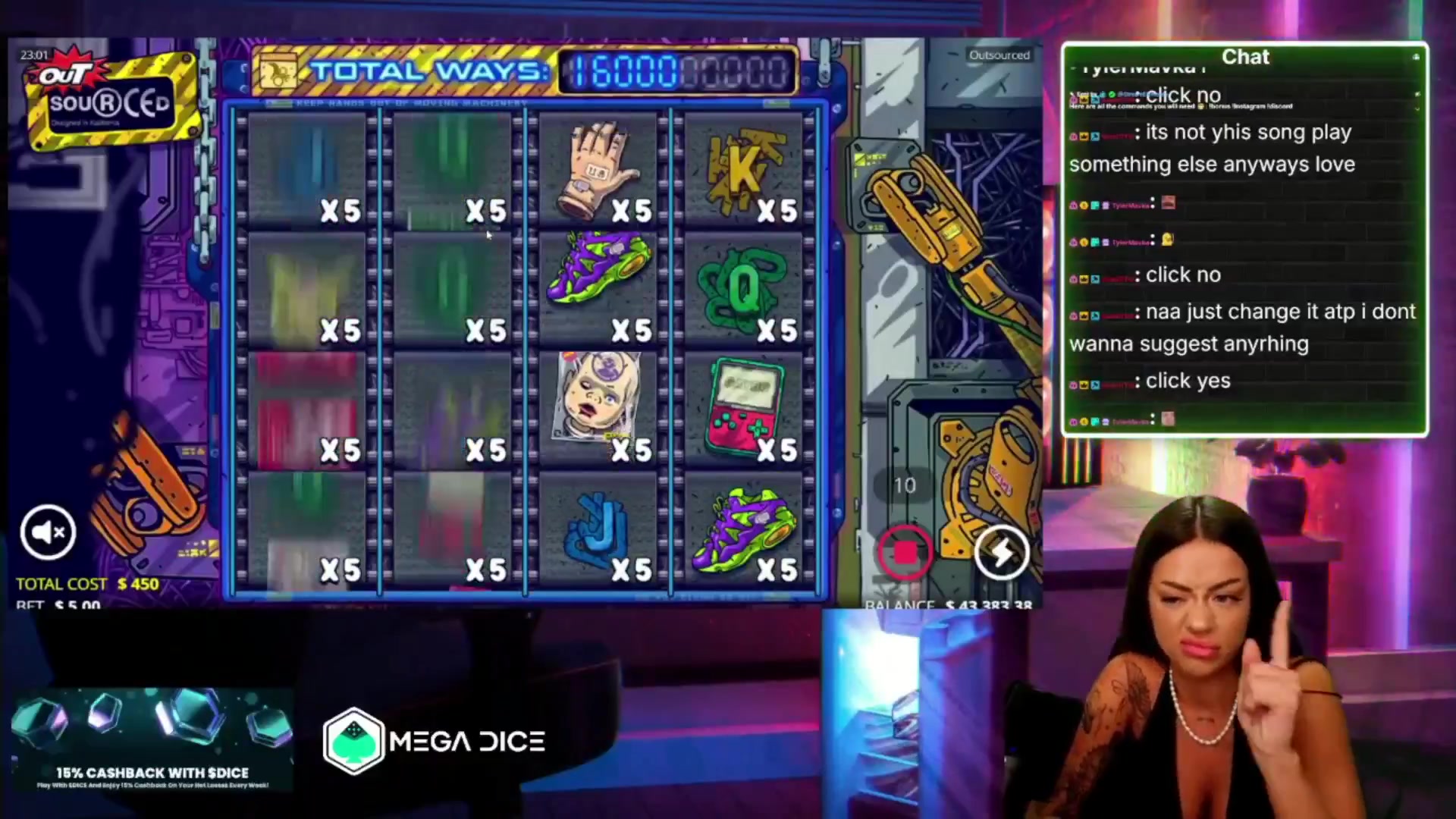 Outsourced: $7,786.00 win (17.3x)