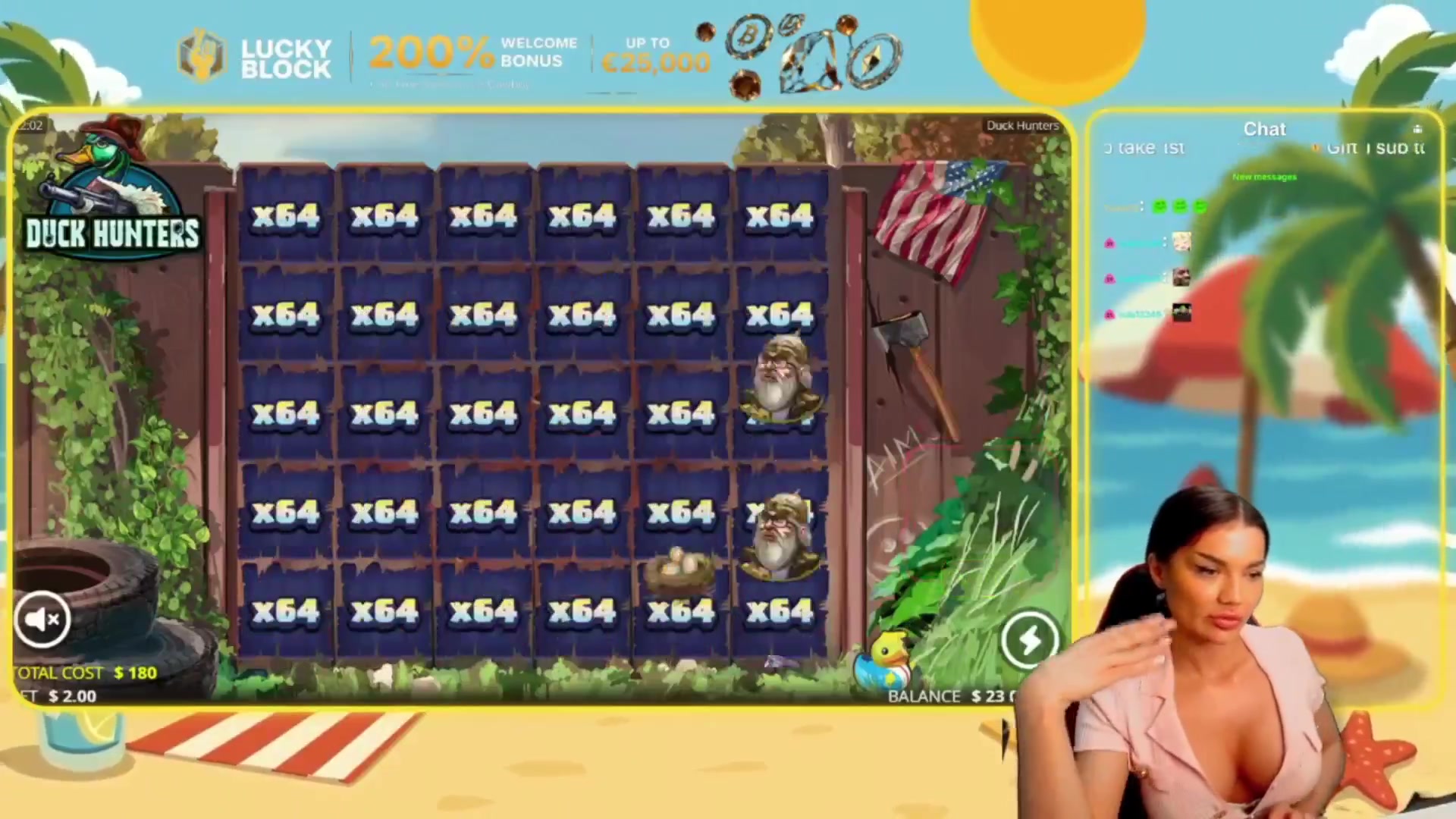 Duck Hunters: $4,339.20 win (24.1x)