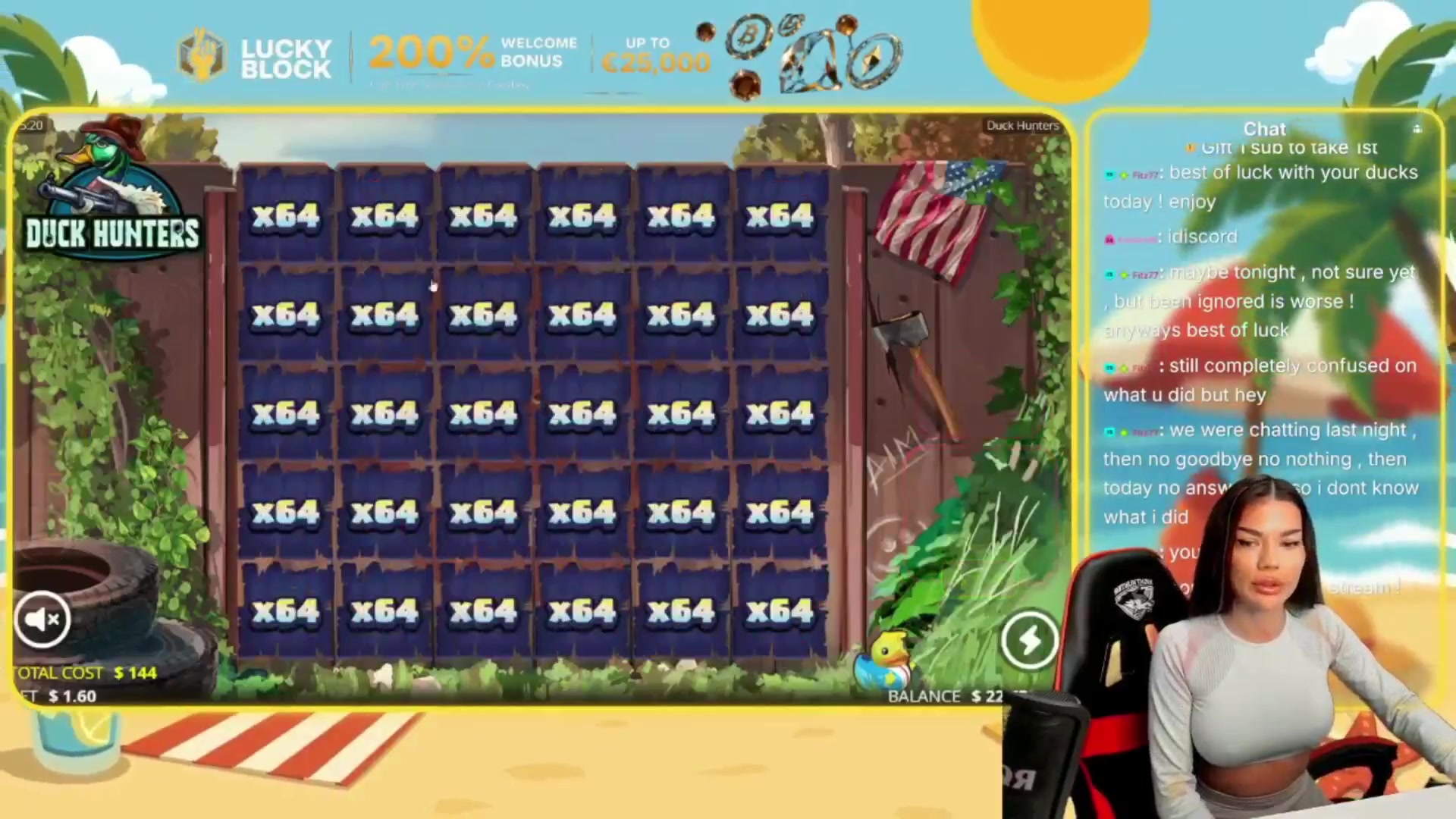 Duck Hunters: $2,344.96 win (16.28x)