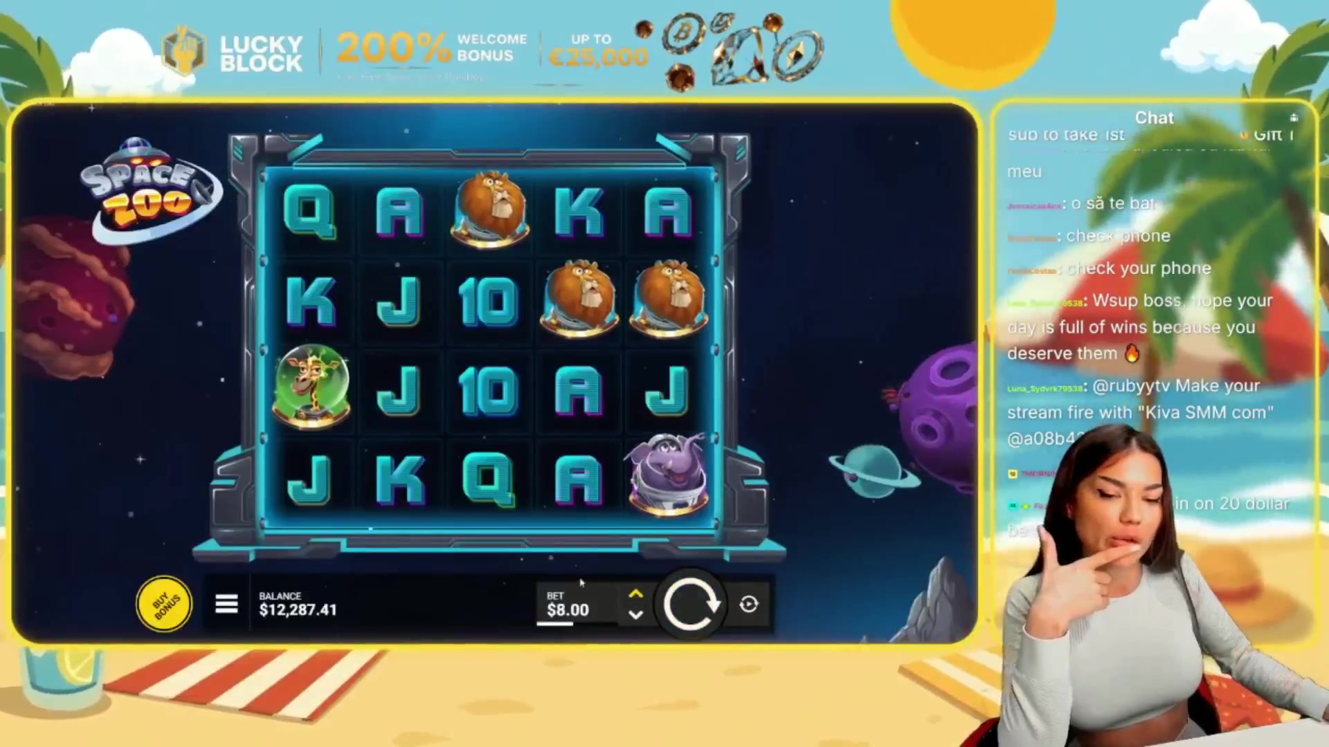 Space Zoo: $902.00 win (45.1x)