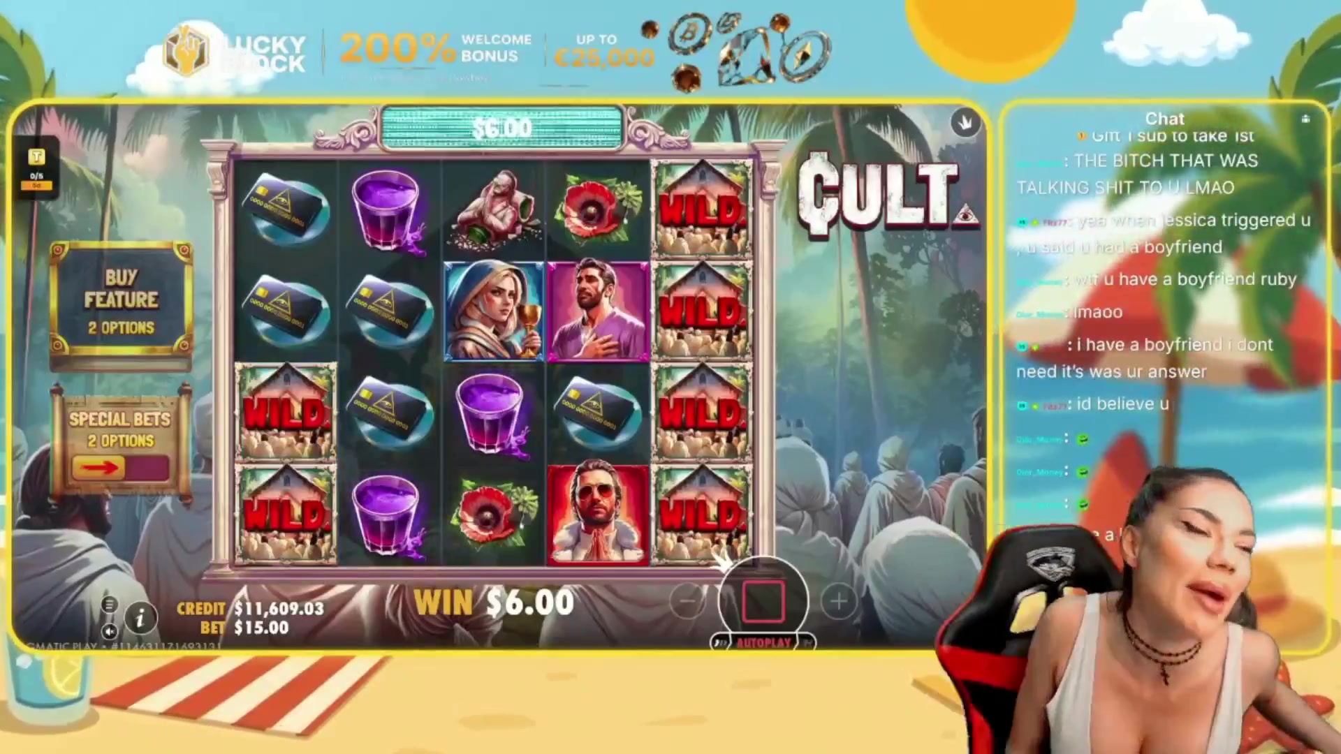 Cult: $663.60 win (44.24x)