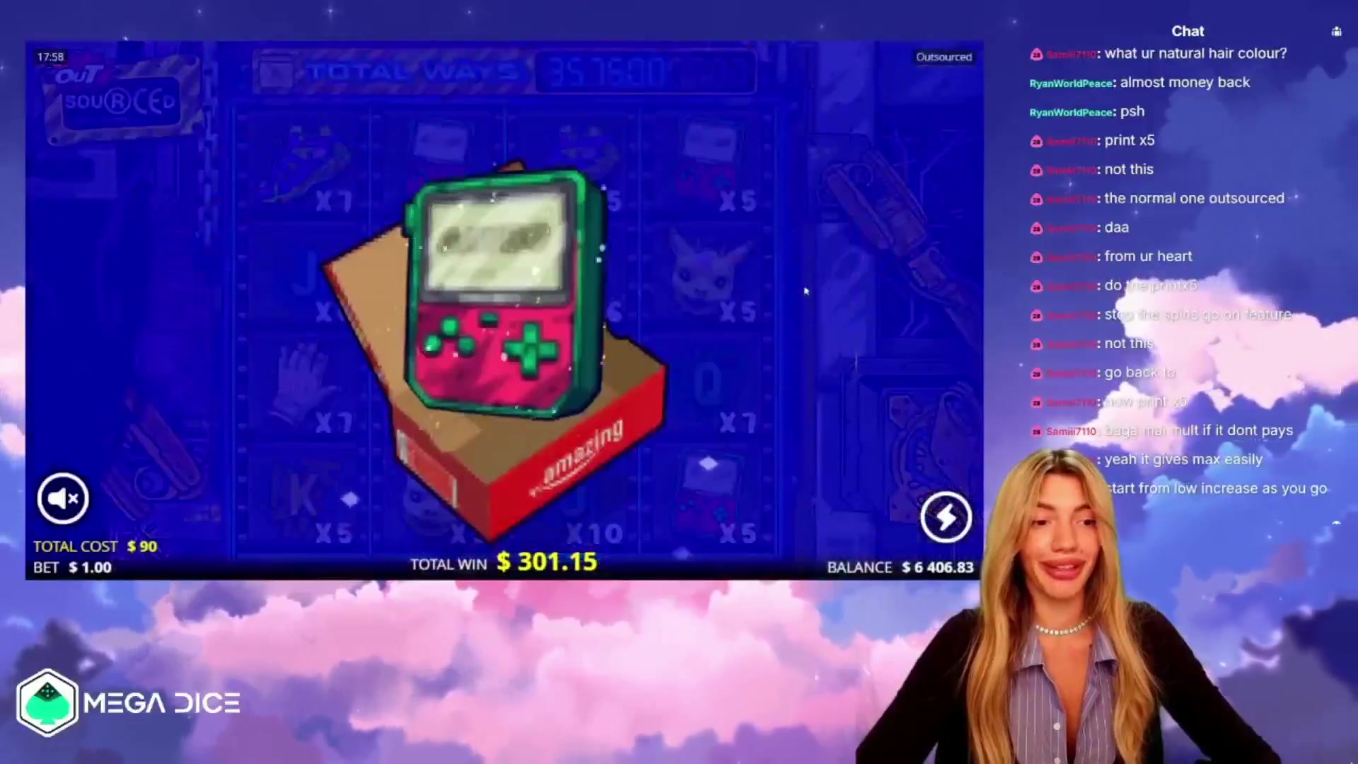 Outsourced: $1,128.00 win (12.53x)