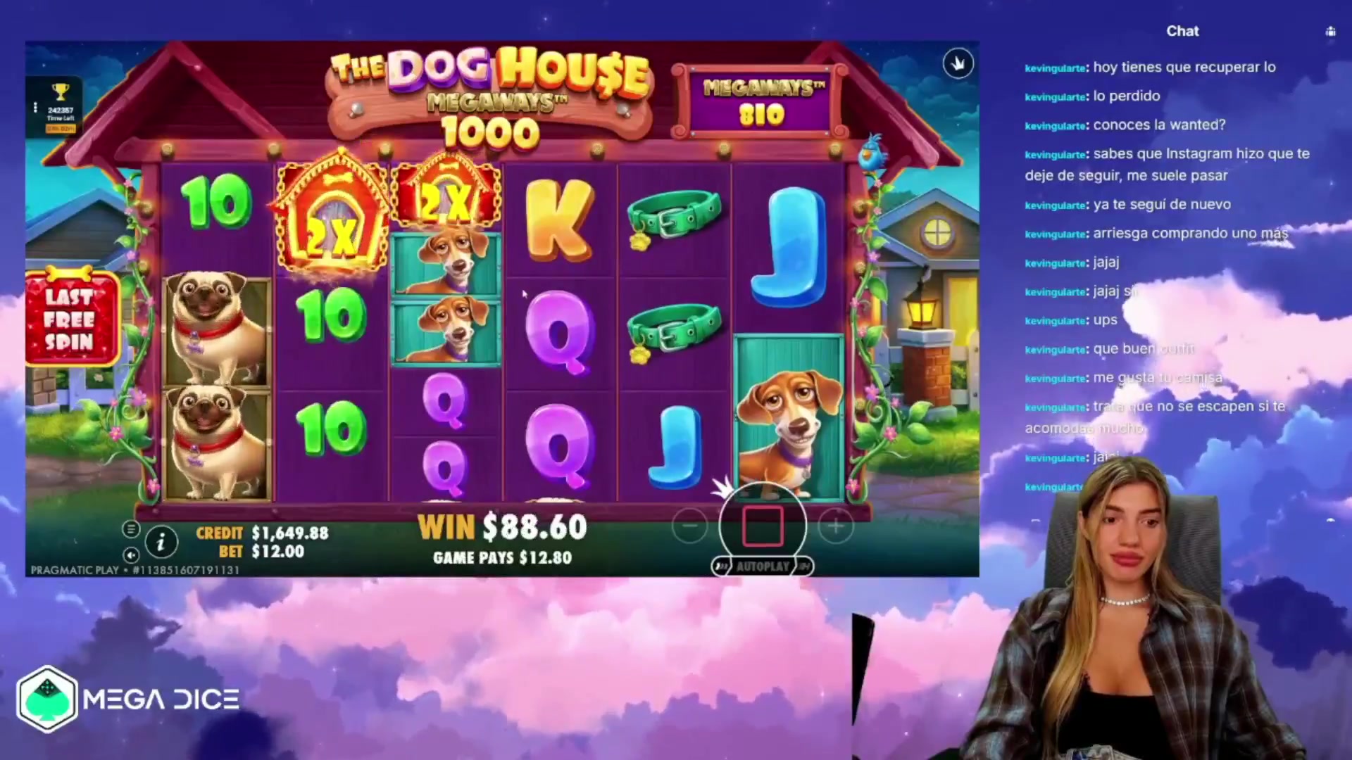 The Dog House Megaways 1000: $4,127.80 win (344.05x)