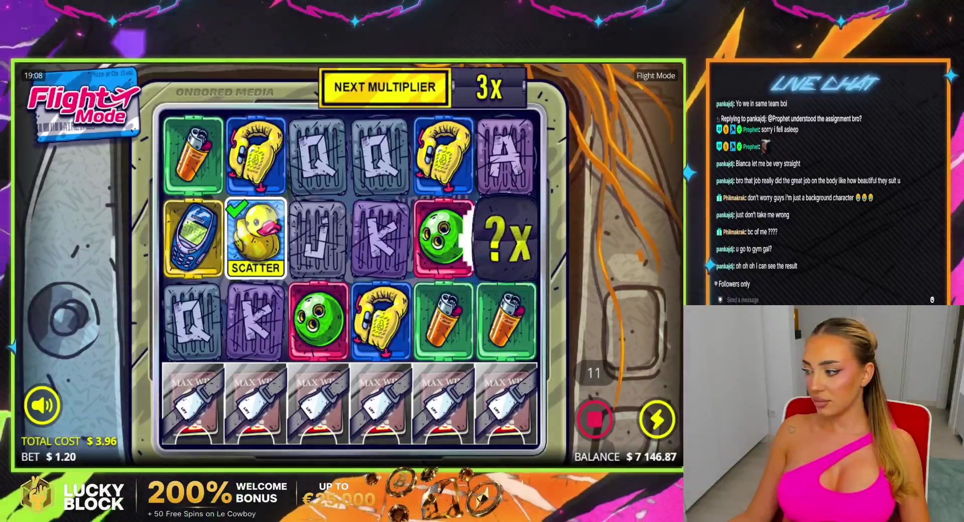 Flight Mode: $6,000.00 win (10x)