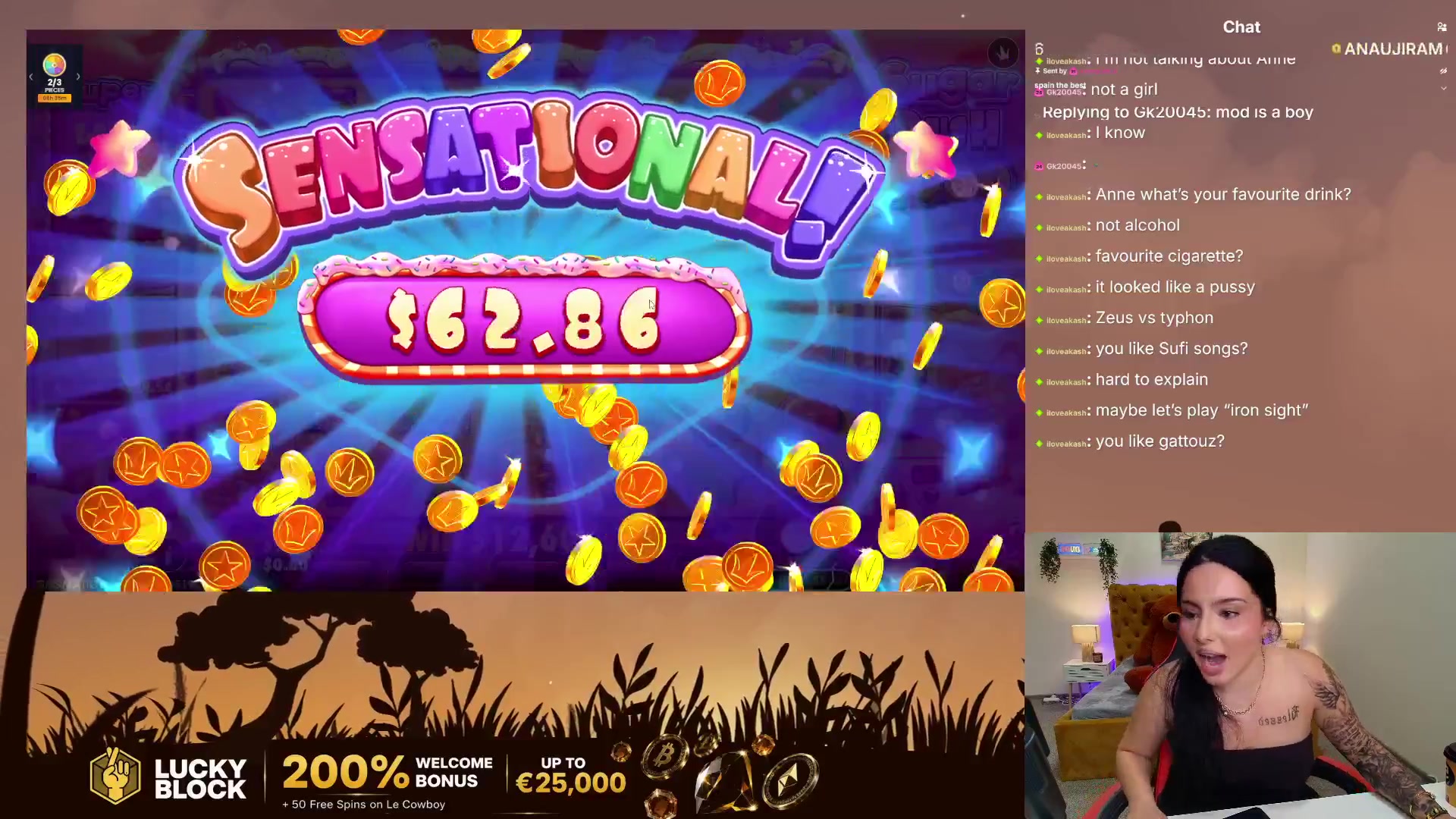 Sugar Rush 1000: $12,605.16 win (42.02x)