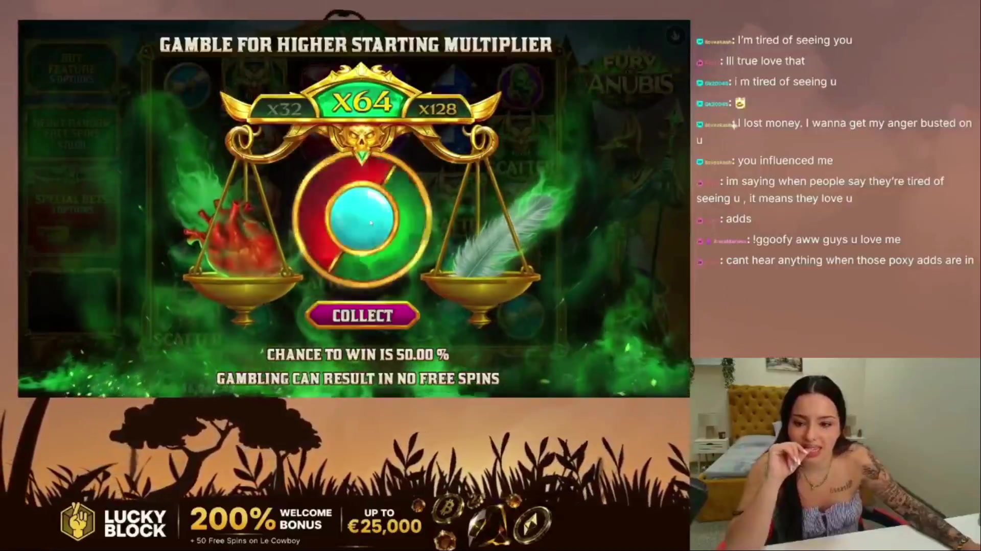 Fury of Anubis: $2,437.12 win (7.61x)