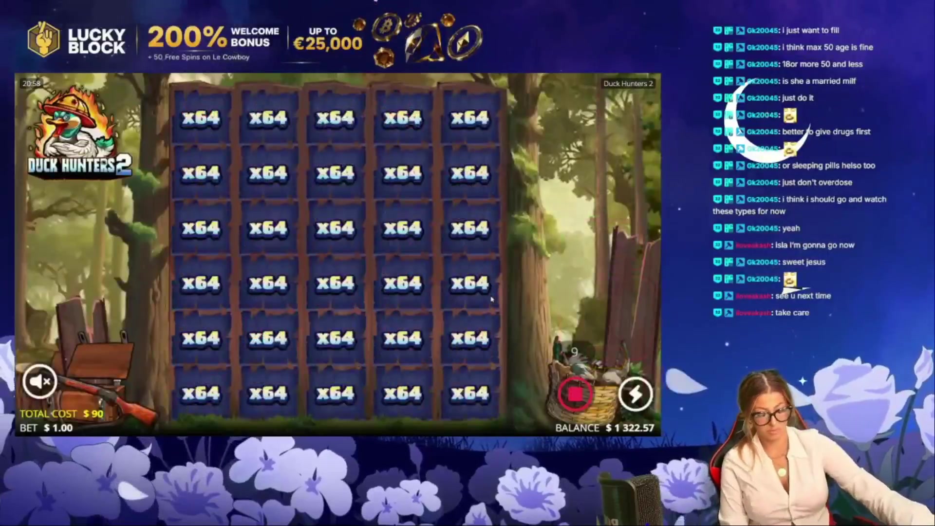Duck Hunters 2: $2,956.80 win (32.85x)